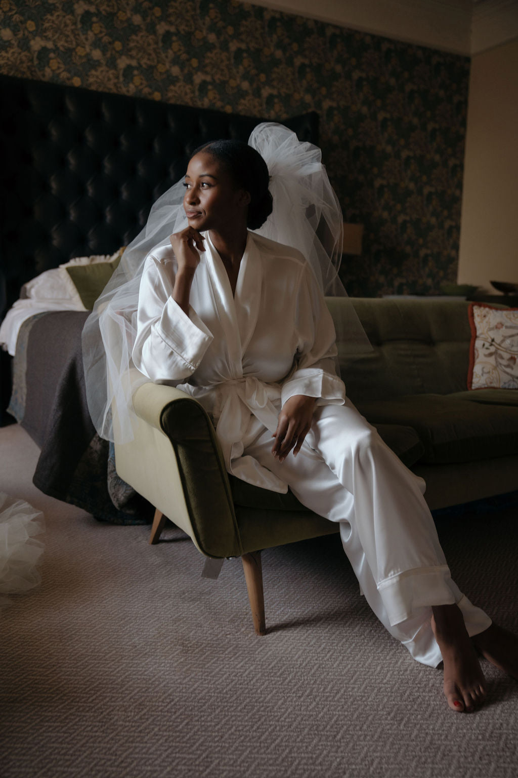 Pyjamas with piping